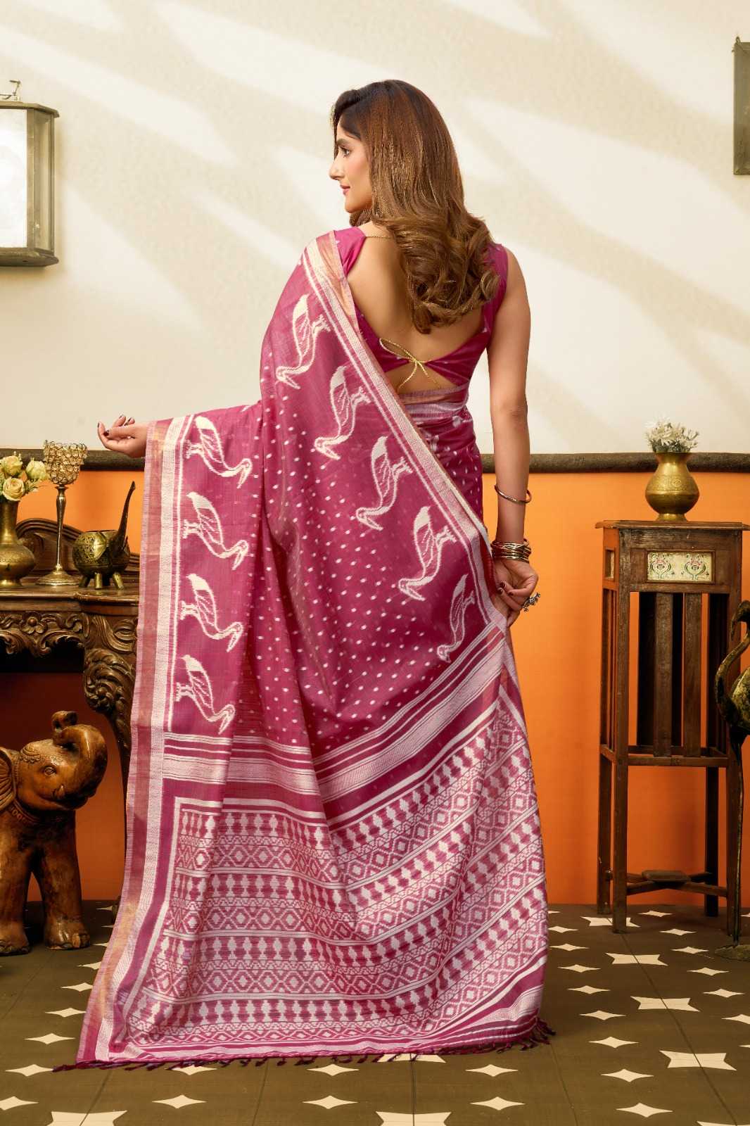 YNF Wholesale Cotton Fancy Sarees KESH744 GOBUNI SANGEETA | Surat Manufacturer