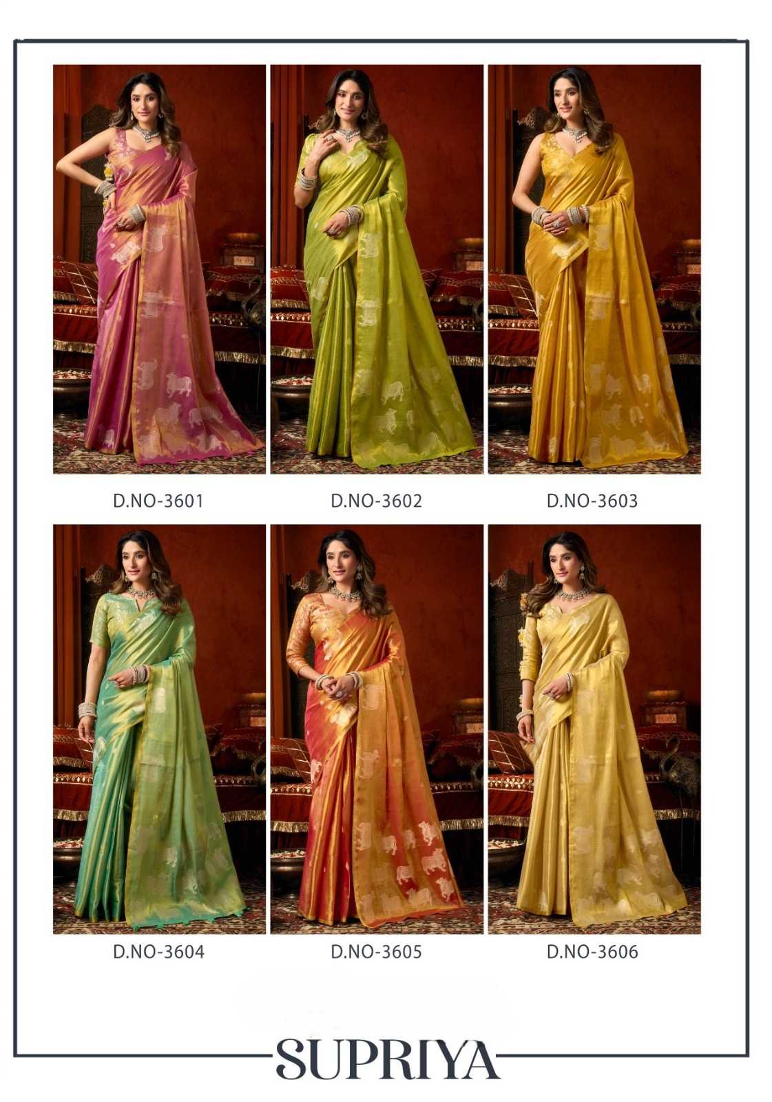 YNF Wholesale Tissue Designer Sarees KESH744 GOBUNI SUPRIYA | Surat Manufacturer