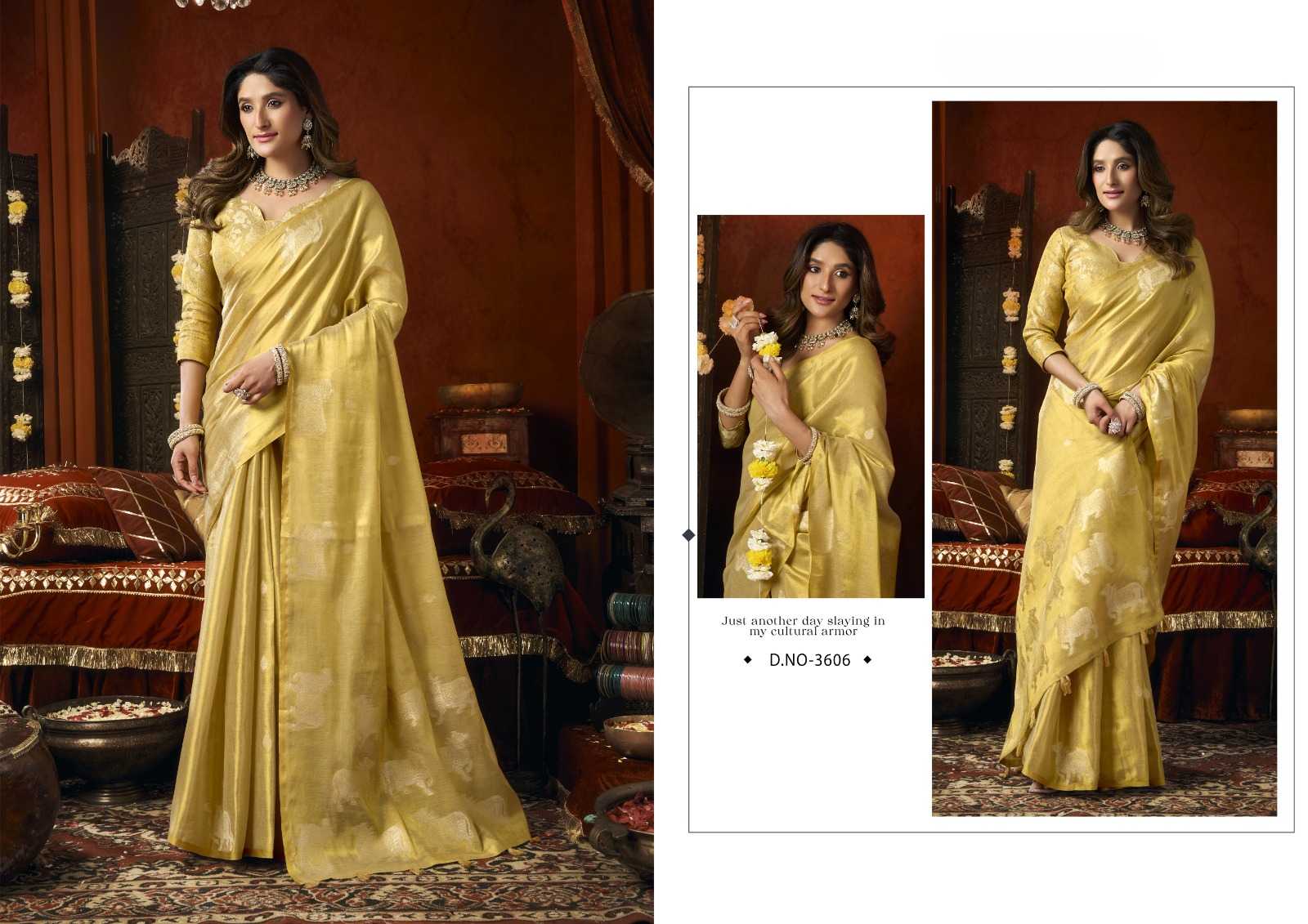 YNF Wholesale Tissue Designer Sarees KESH744 GOBUNI SUPRIYA | Surat Manufacturer