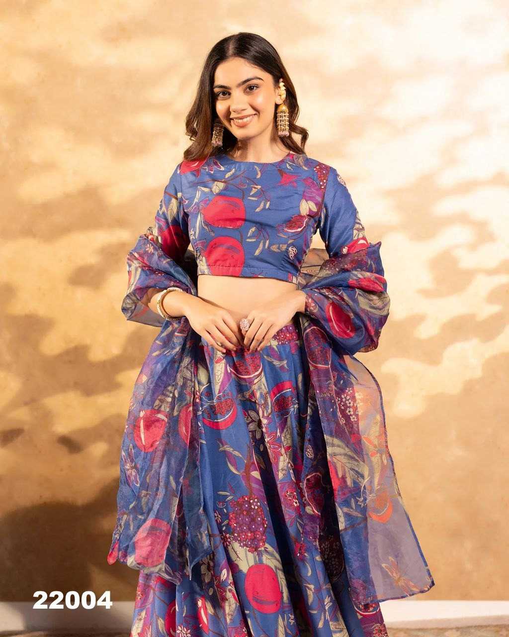 YNF Wholesale Chinon Silk Traditional Lehenga KESH744 LUCAYA V~22 | Surat Manufacturer