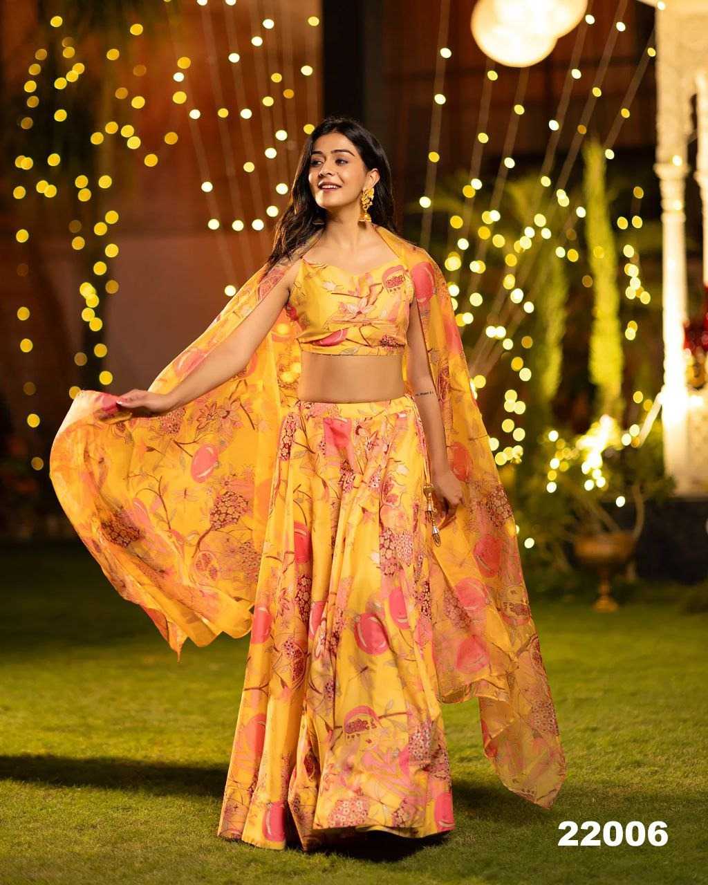 YNF Wholesale Chinon Silk Traditional Lehenga KESH744 LUCAYA V~22 | Surat Manufacturer