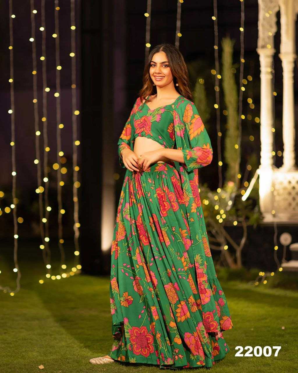 YNF Wholesale Chinon Silk Traditional Lehenga KESH744 LUCAYA V~22 | Surat Manufacturer