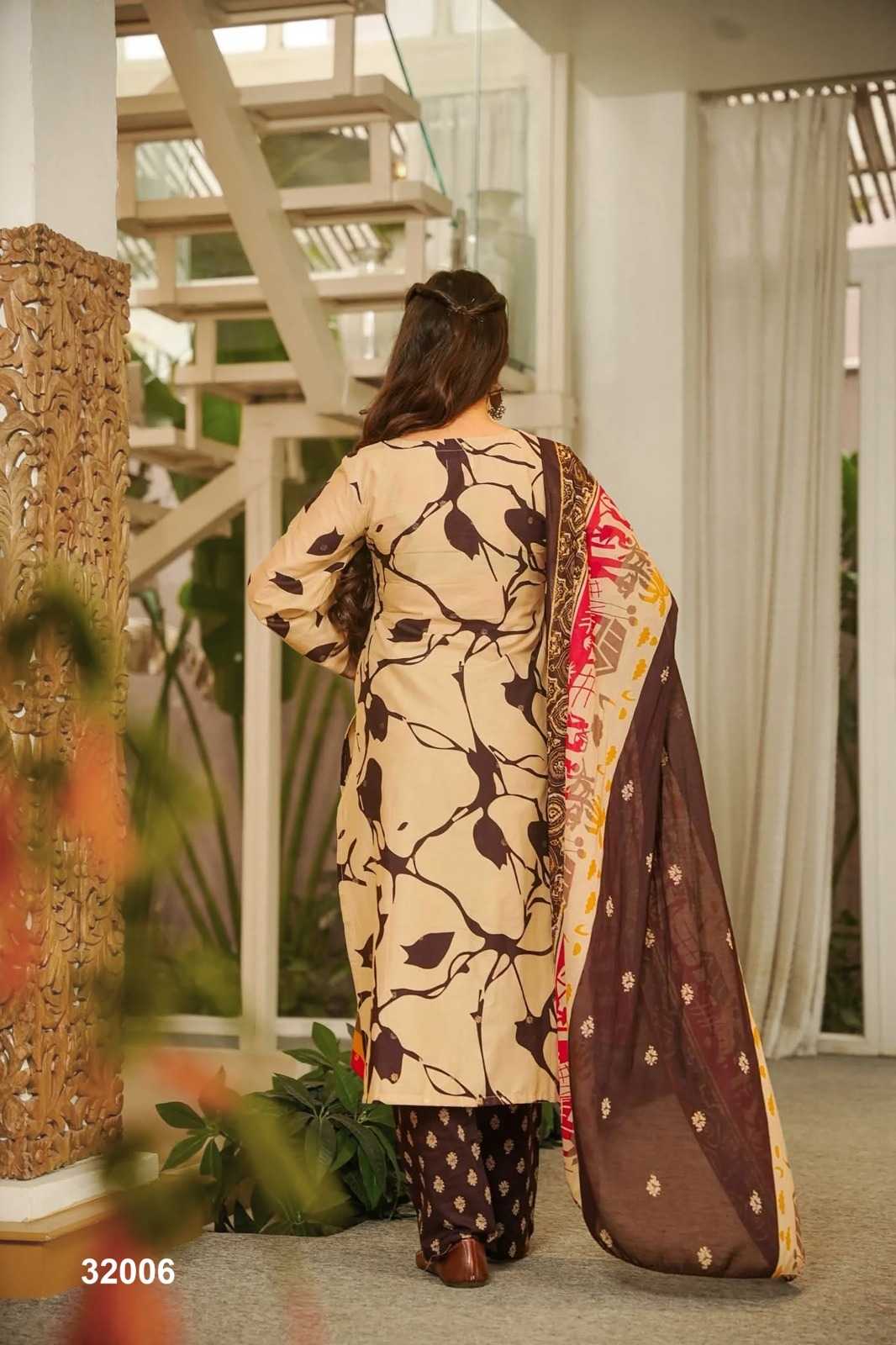 YNF Wholesale Cotton Cambric Printed Suits KESH744 LUCAYA V~32 | Surat Manufacturer