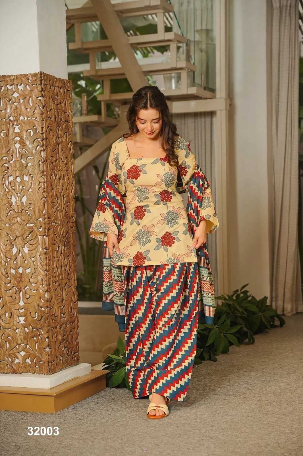 YNF Wholesale Cotton Cambric Printed Suits KESH744 LUCAYA V~32 | Surat Manufacturer
