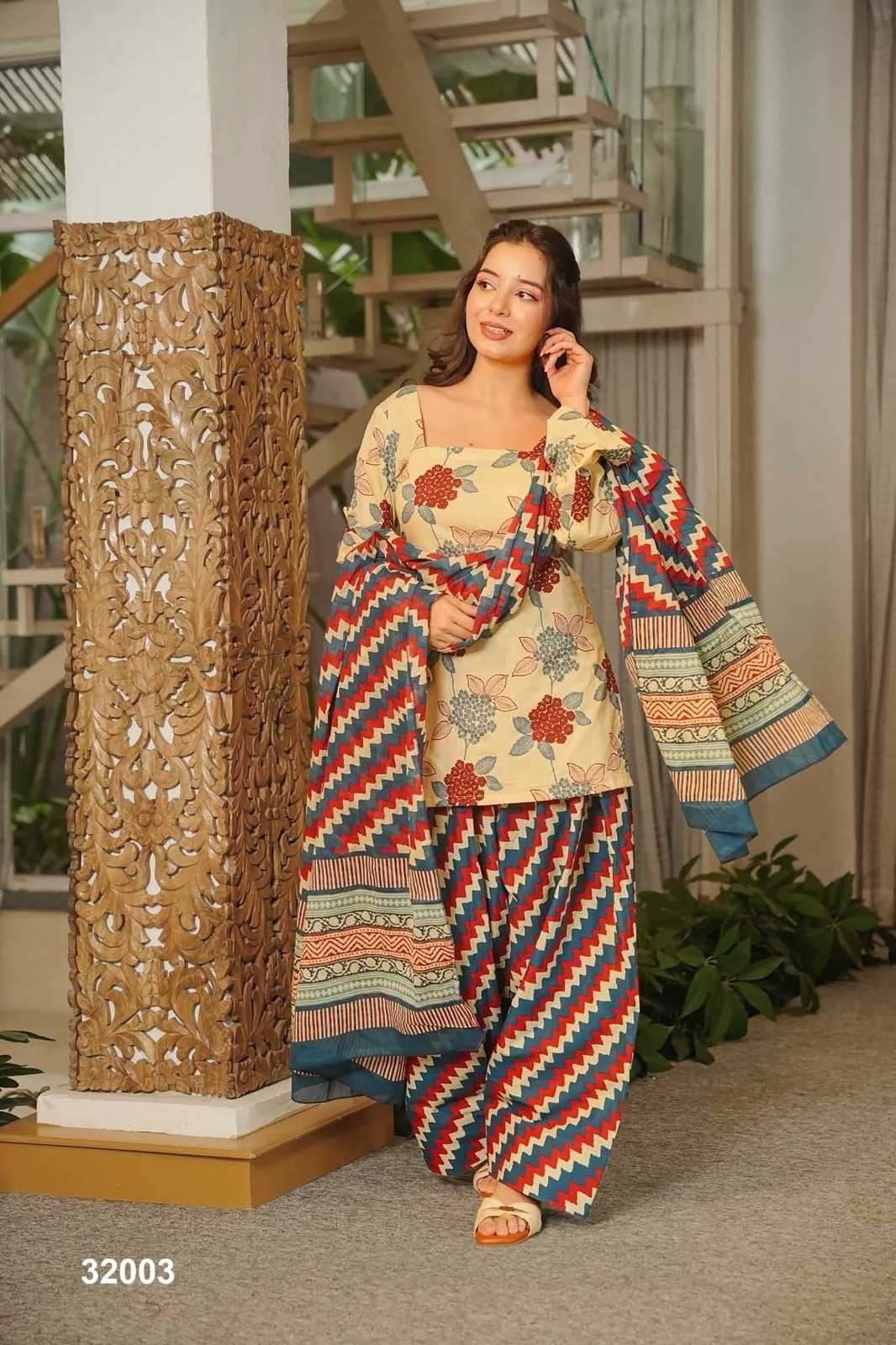 YNF Wholesale Cotton Cambric Printed Suits KESH744 LUCAYA V~32 | Surat Manufacturer