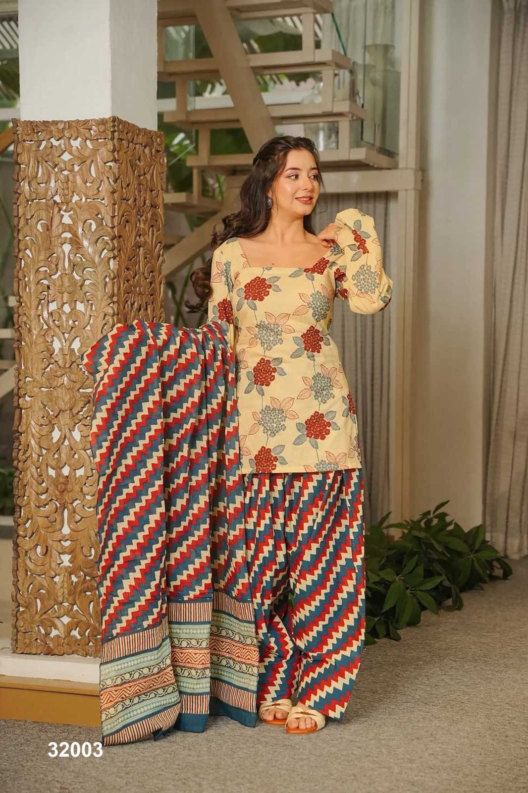 YNF Wholesale Cotton Cambric Printed Suits KESH744 LUCAYA V~32 | Surat Manufacturer