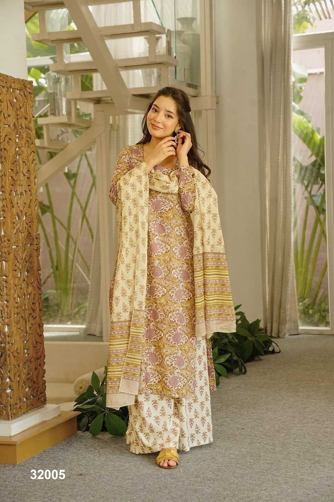 YNF Wholesale Cotton Cambric Printed Suits KESH744 LUCAYA V~32 | Surat Manufacturer