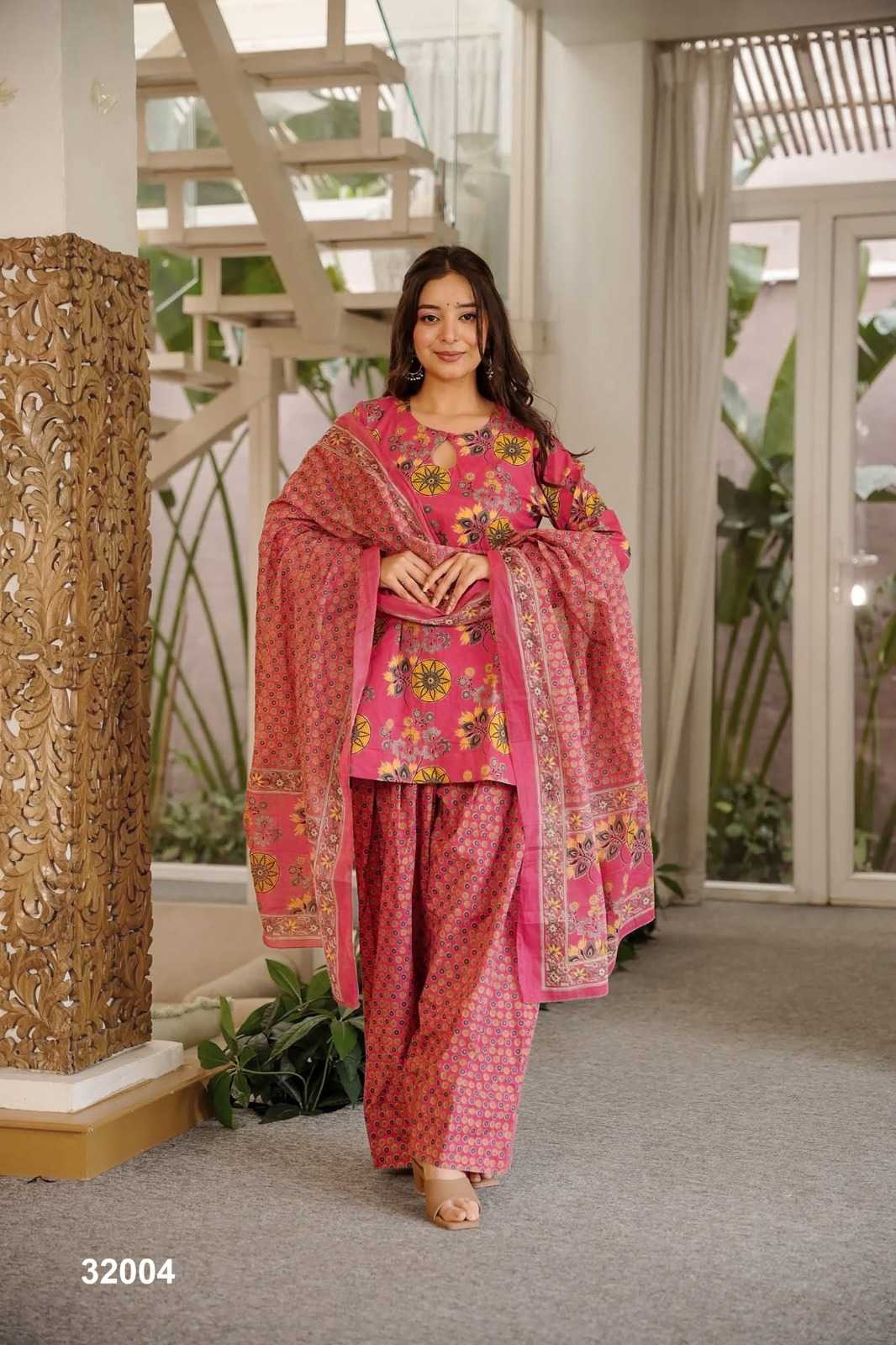 YNF Wholesale Cotton Cambric Printed Suits KESH744 LUCAYA V~32 | Surat Manufacturer