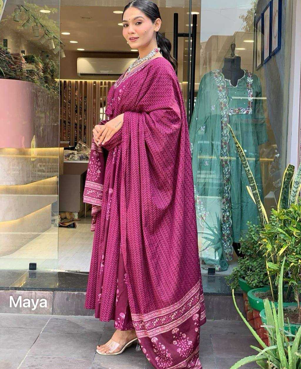 YNF Wholesale Heavy Rayon Embroidery Suits KESH744 MAYA | Surat Manufacturer