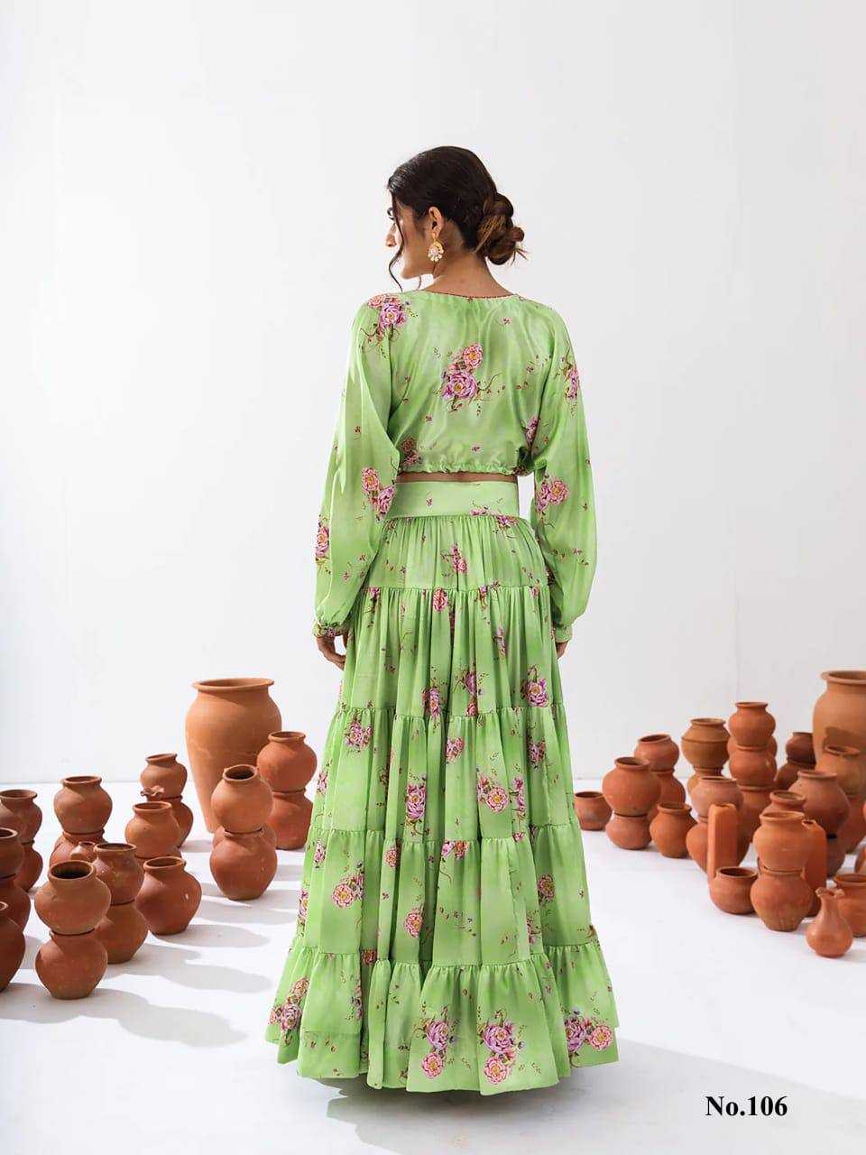 YNF Wholesale Chinon Designer Lehenga KESH744 VALLARI Vol~1 | Surat Manufacturer