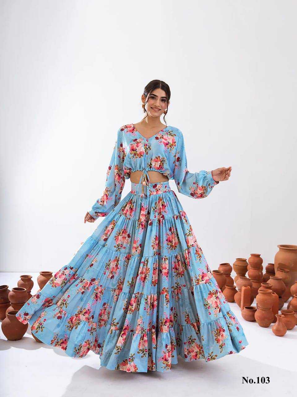 YNF Wholesale Chinon Designer Lehenga KESH744 VALLARI Vol~1 | Surat Manufacturer