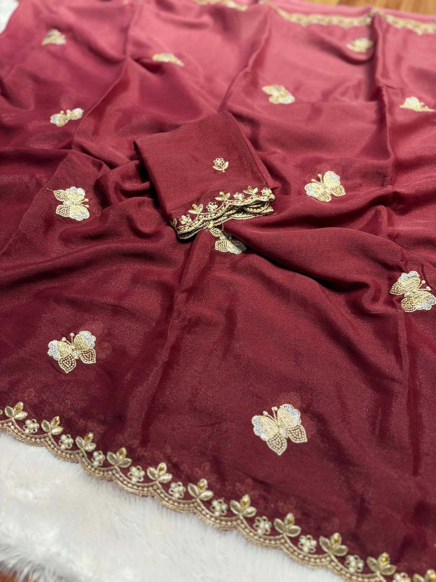 YNF Wholesale Georgette Party Wear Sarees KESH752 Ashvitha | Surat Manufacturer