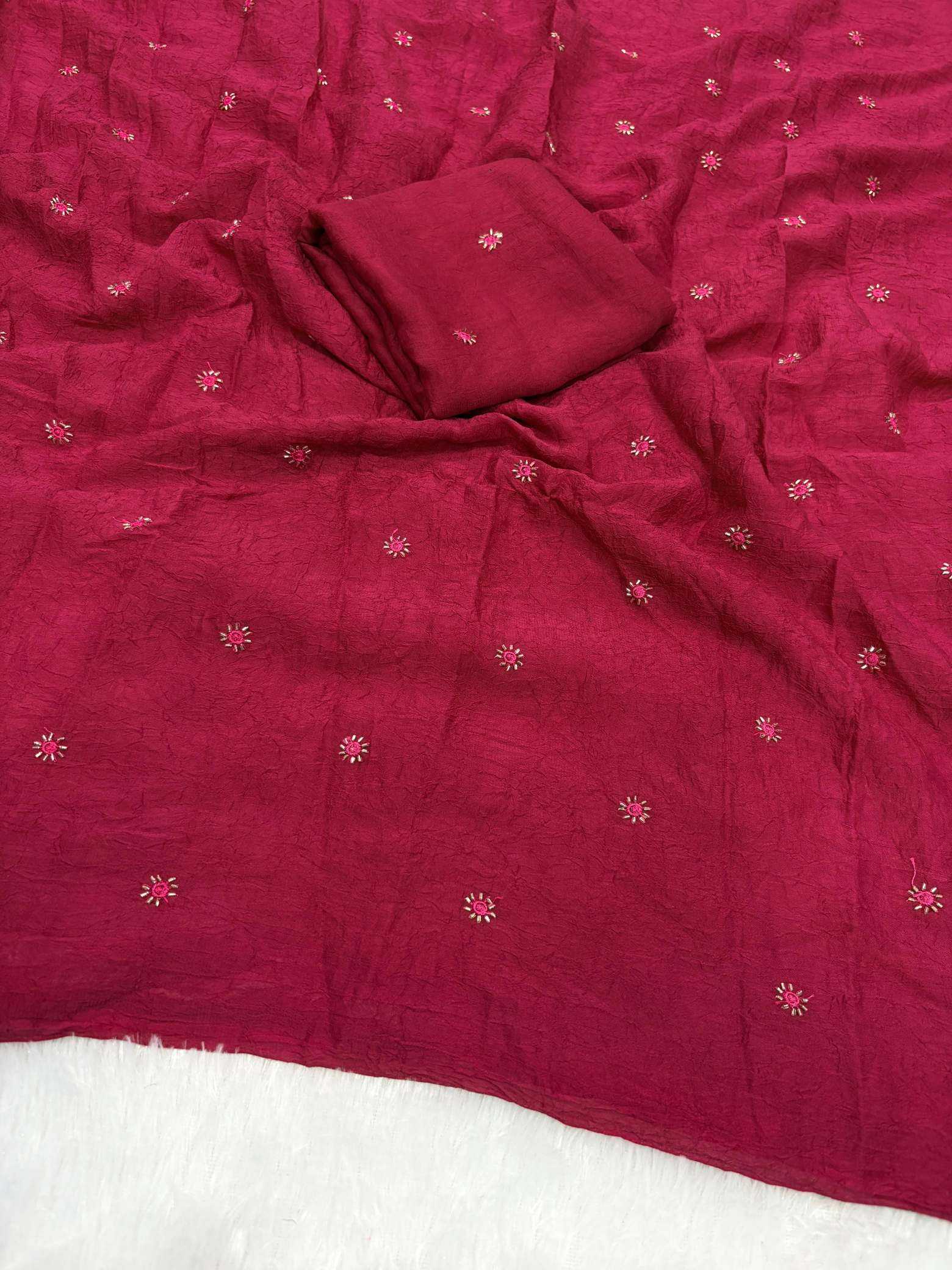 YNF Wholesale Crunchi Designer Sarees KESH752 Coffee | Surat Manufacturer