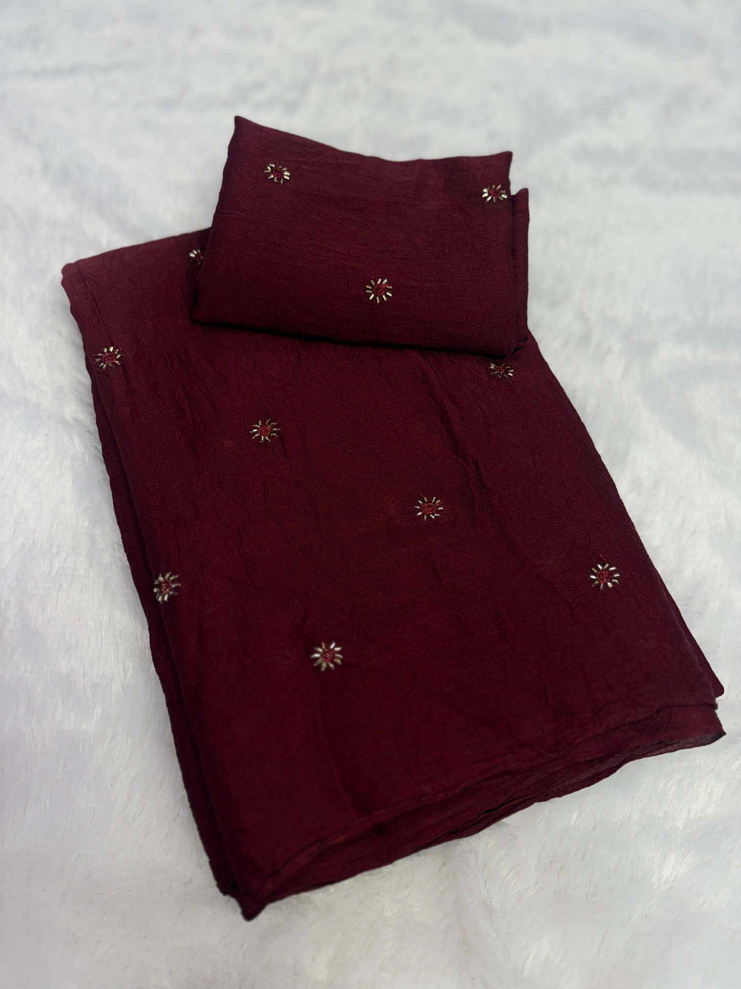 YNF Wholesale Crunchi Designer Sarees KESH752 Coffee | Surat Manufacturer