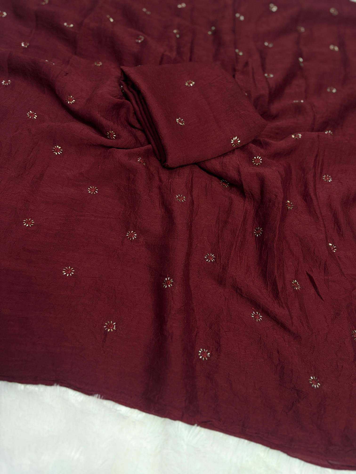 YNF Wholesale Crunchi Designer Sarees KESH752 Coffee | Surat Manufacturer