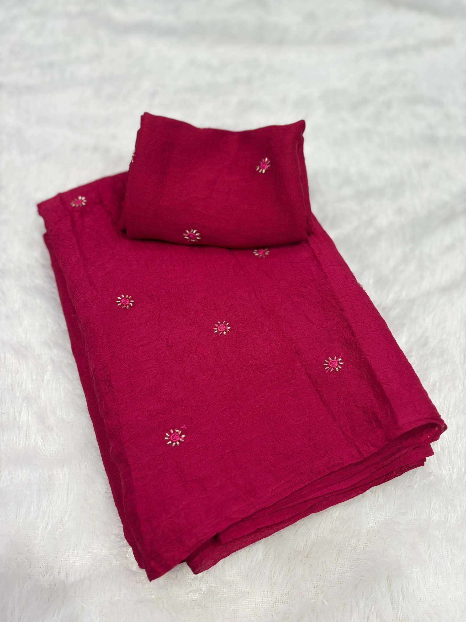 YNF Wholesale Crunchi Designer Sarees KESH752 Coffee | Surat Manufacturer