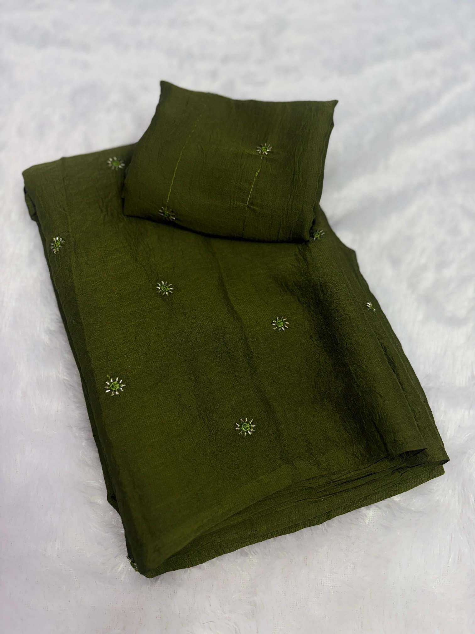 YNF Wholesale Crunchi Designer Sarees KESH752 Coffee | Surat Manufacturer