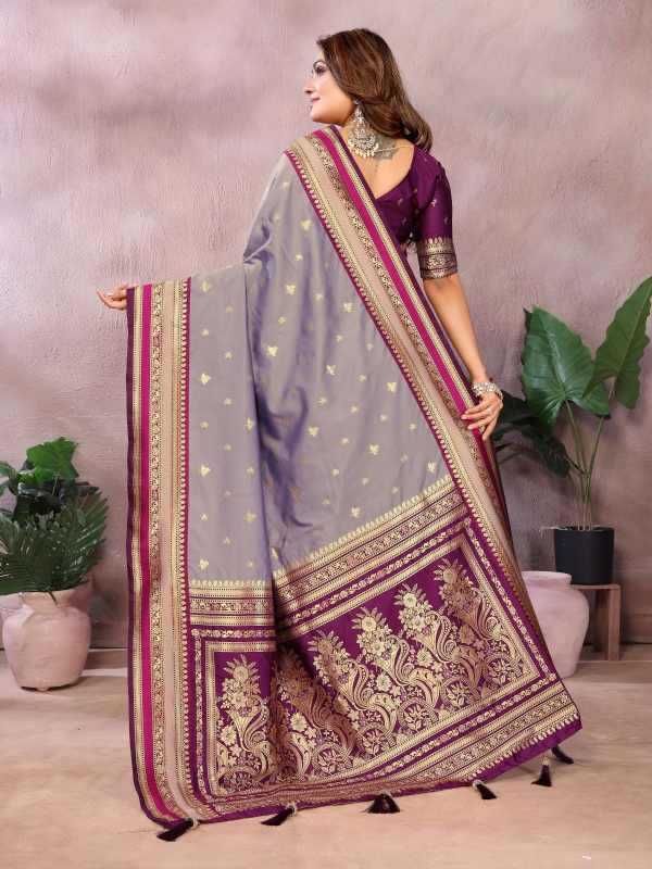 YNF Wholesale Handloom Silk Designer Sarees KESH753 Sindur | Surat Manufacturer