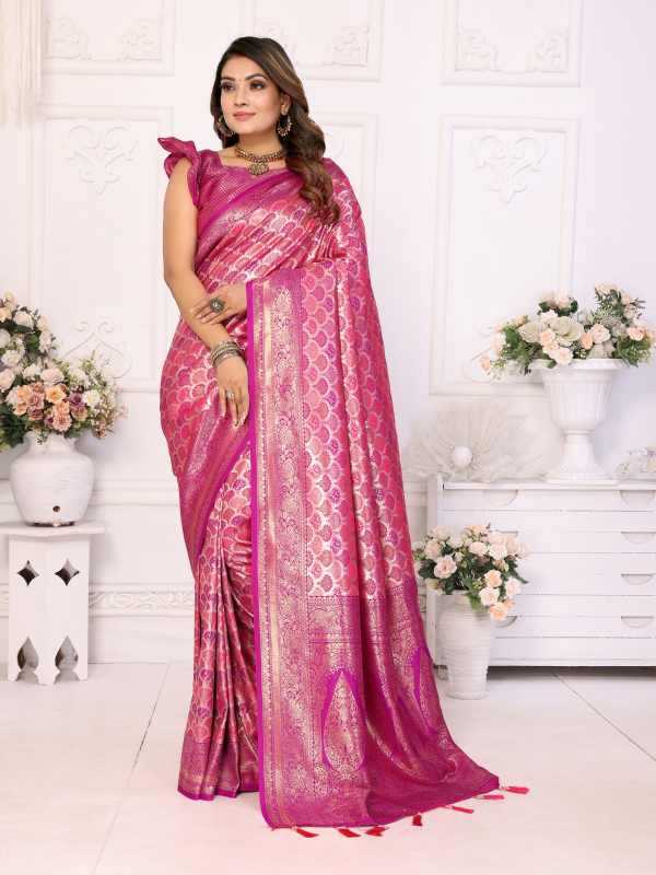 YNF Wholesale Banarasi Soft Silk Party Wear Sarees KESH753 Somya | Surat Manufacturer