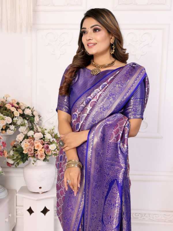 YNF Wholesale Banarasi Soft Silk Party Wear Sarees KESH753 Somya | Surat Manufacturer