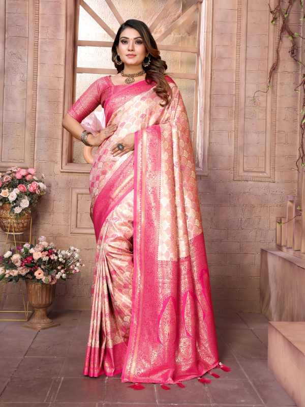 YNF Wholesale Banarasi Soft Silk Party Wear Sarees KESH753 Somya | Surat Manufacturer