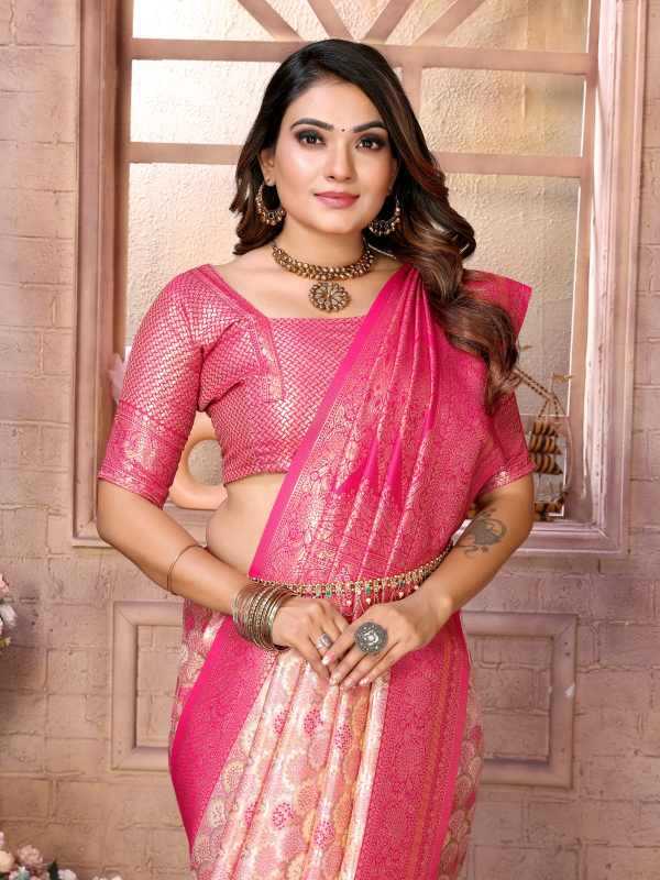 YNF Wholesale Banarasi Soft Silk Party Wear Sarees KESH753 Somya | Surat Manufacturer
