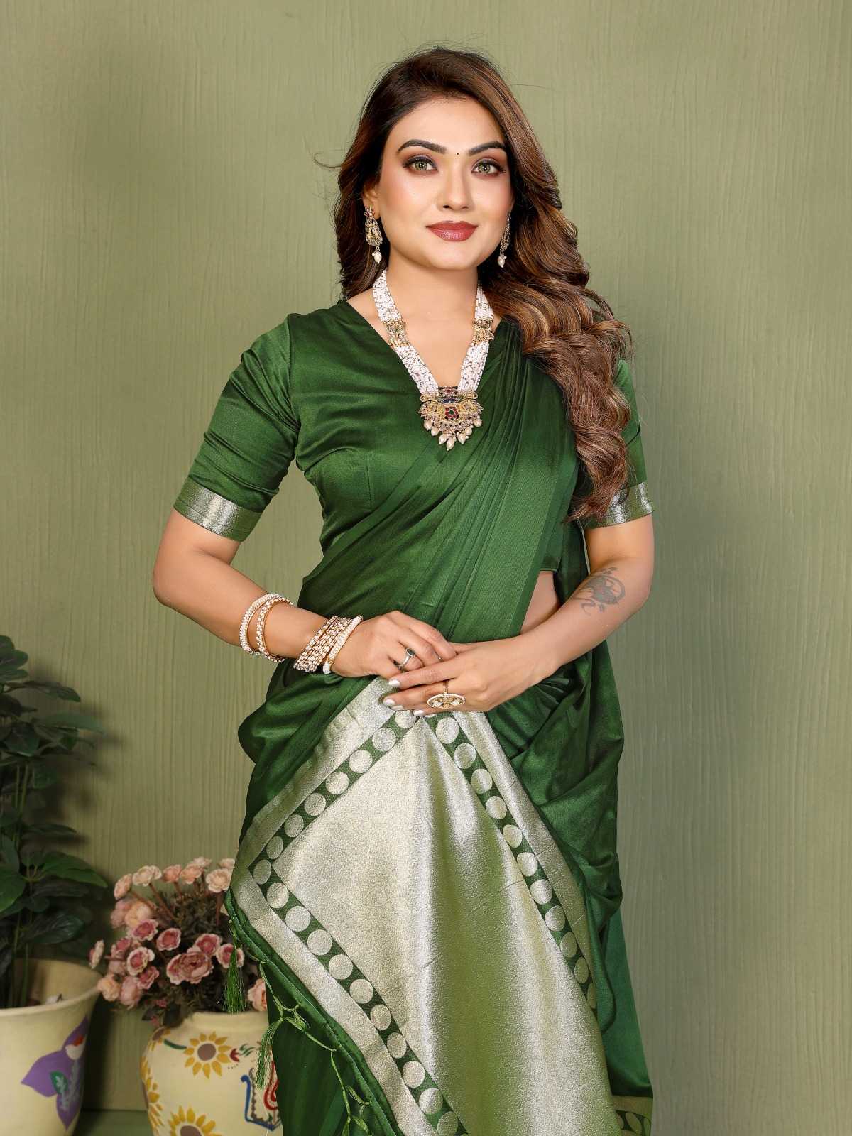 YNF Wholesale Satin Silk Zari Border Sarees KESH753 SWARGINI | Surat Manufacturer