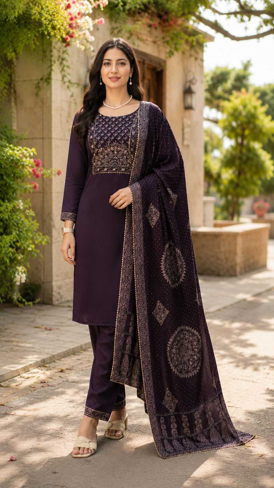 YNF Wholesale Chanderi Soft Designer Kurtis RIN119 8114 | Surat Manufacturer