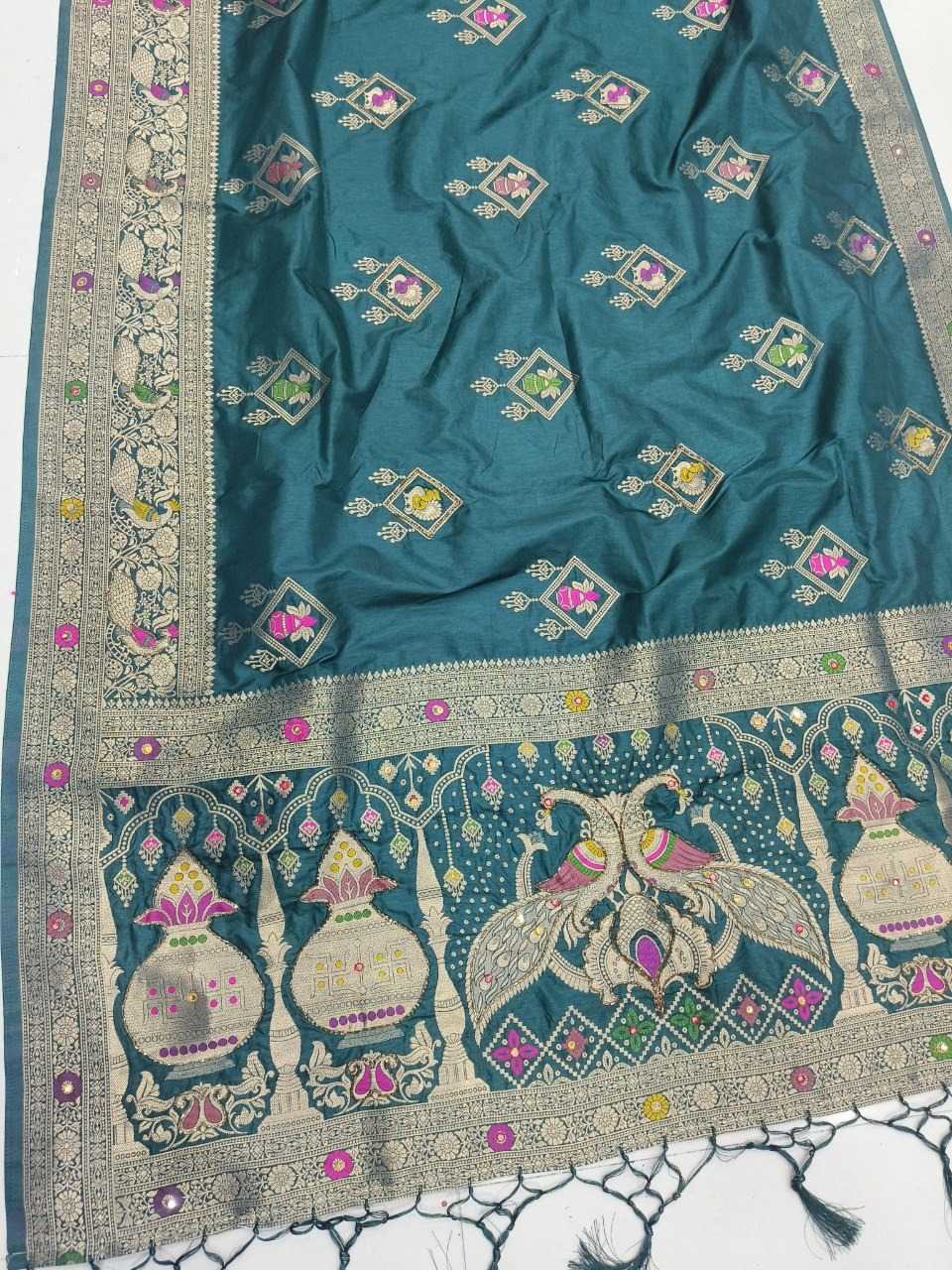 YNF Wholesale Dola Silk Dola Silk Sarees RIN132 1 | Surat Manufacturer