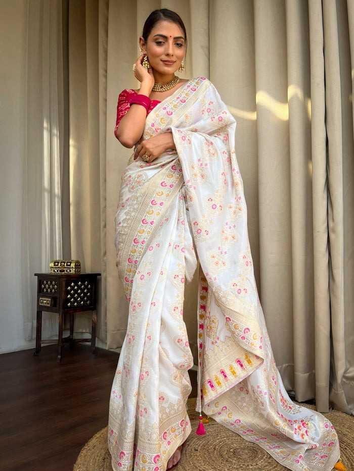 YNF Wholesale Banarasi Soft Silk Banarasi Silk Sarees RIN132 157 | Surat Manufacturer