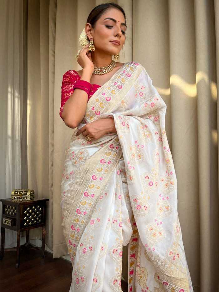 YNF Wholesale Banarasi Soft Silk Banarasi Silk Sarees RIN132 157 | Surat Manufacturer