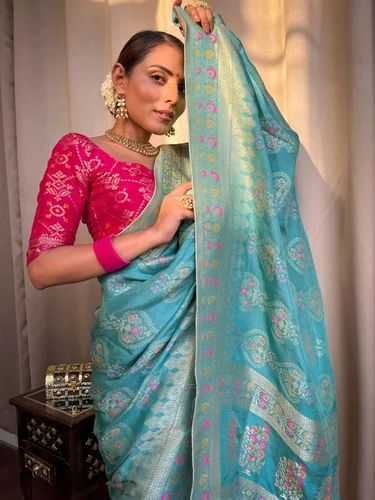 YNF Wholesale Banarasi Soft Silk Banarasi Silk Sarees RIN132 157 | Surat Manufacturer