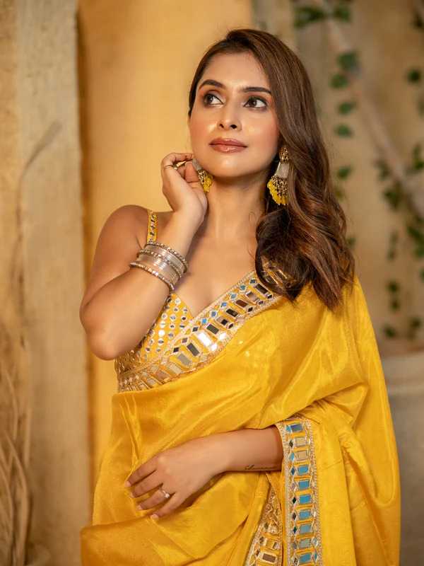 YNF Wholesale Space Silk Party Wear Silk Sarees RIN132 3012 | Surat Manufacturer
