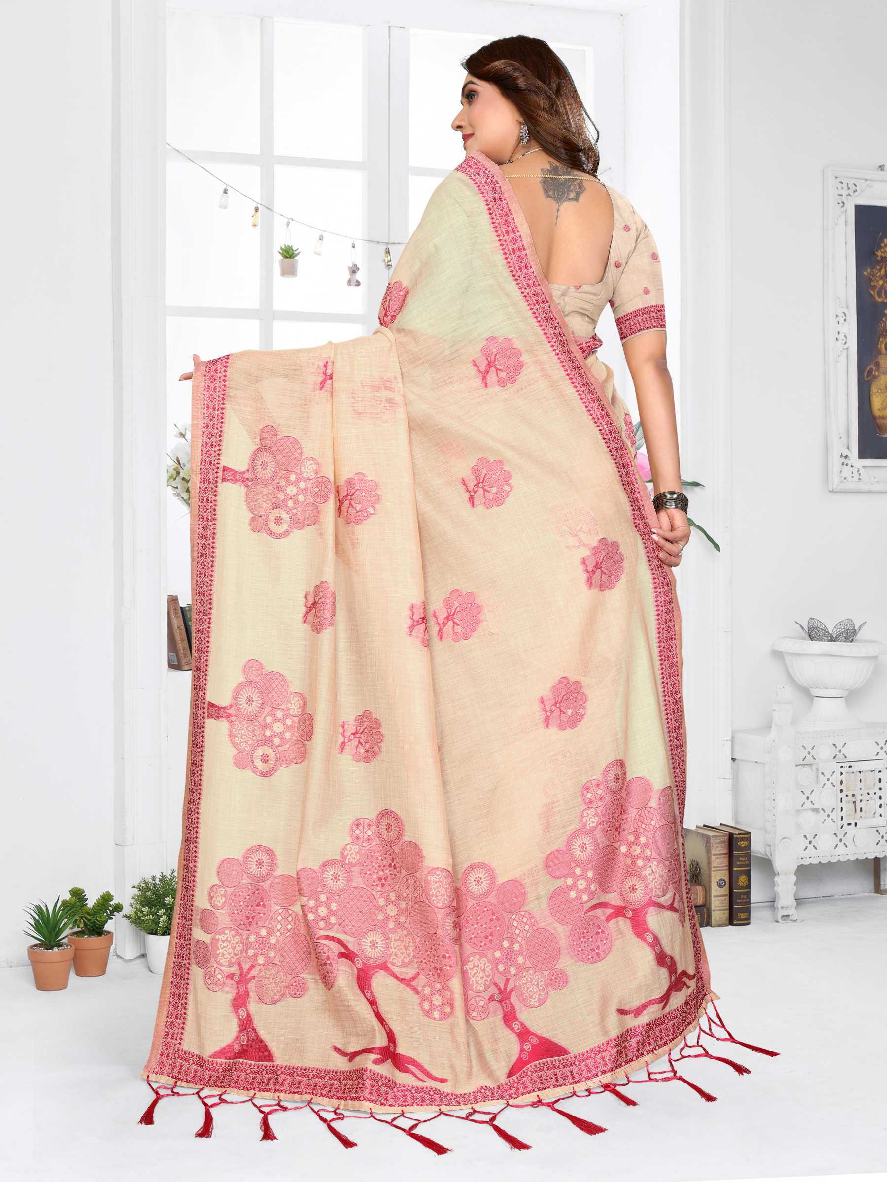 YNF Wholesale Cotton Fancy Sarees RIN144 Ashiwini | Surat Manufacturer