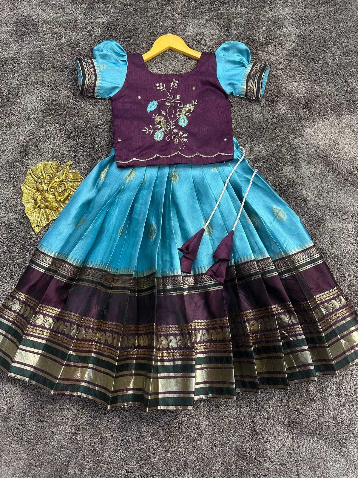 YNF Wholesale Pure Silk Kids Ethnic Wear RIN161 FULL | Surat Manufacturer