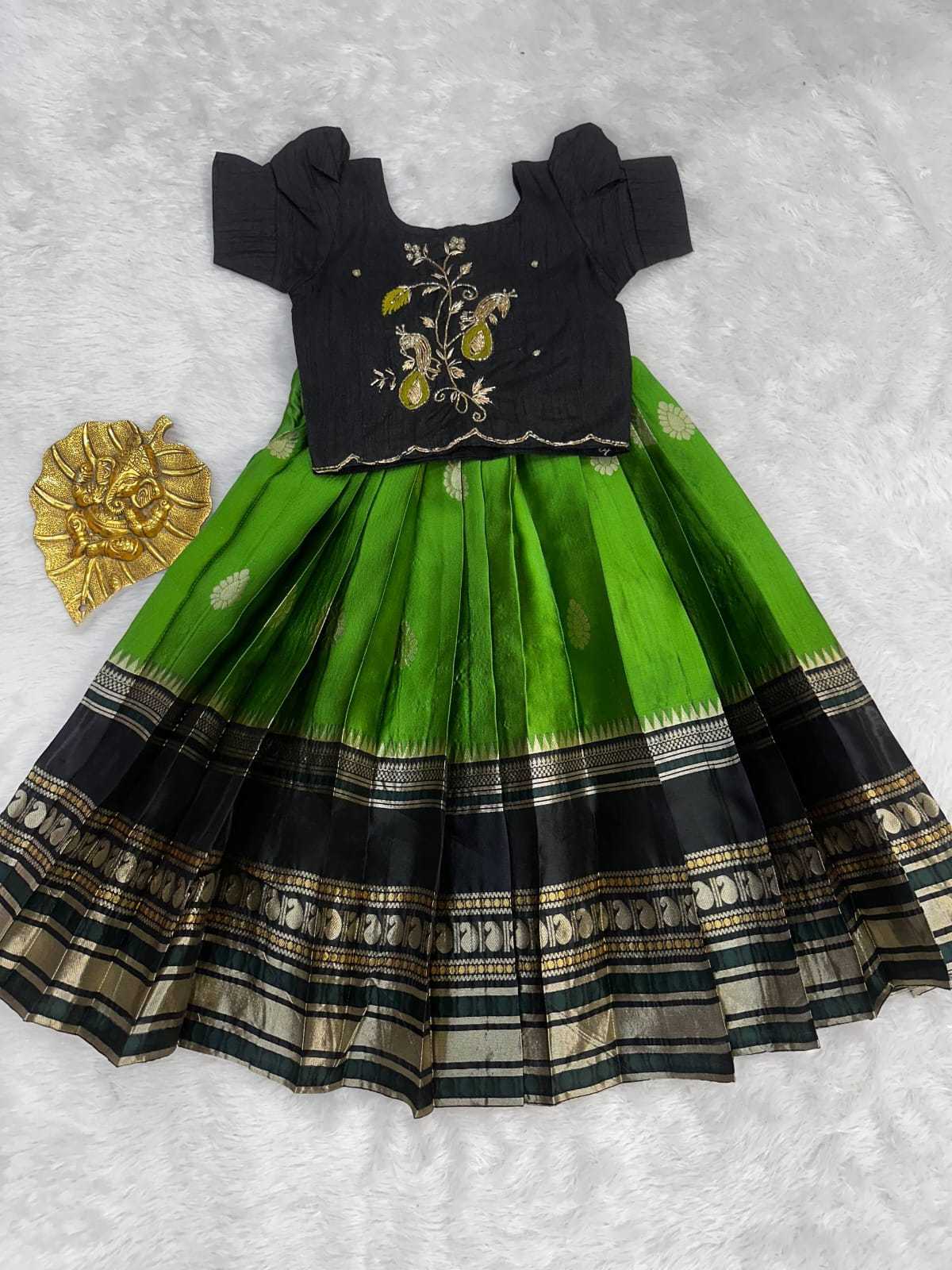 YNF Wholesale Pure Silk Kids Ethnic Wear RIN161 FULL | Surat Manufacturer