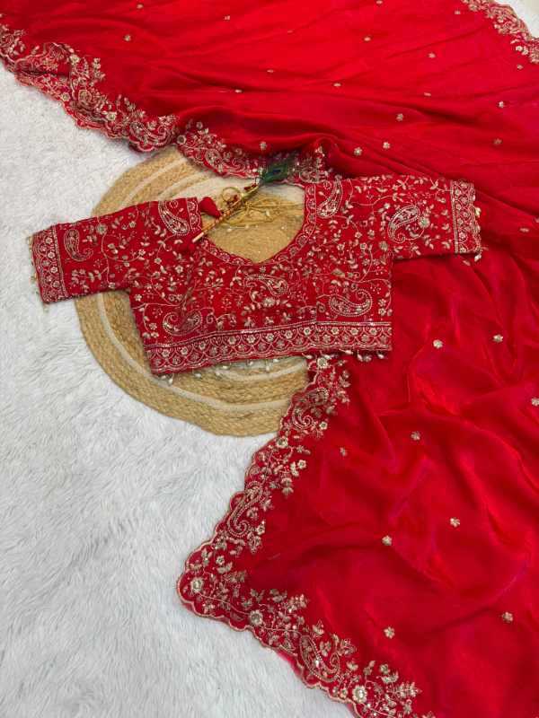 YNF Wholesale Space Silk Sequence Sarees RIN189 2012 | Surat Manufacturer