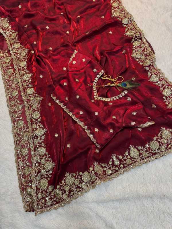 YNF Wholesale Space Silk Designer Sarees RIN189 2014 | Surat Manufacturer