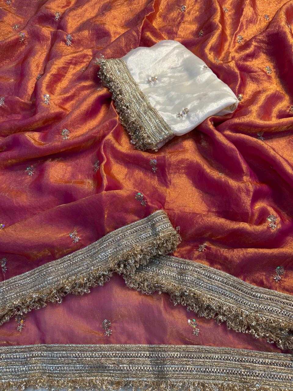 YNF Wholesale Pure Silk Sequence Sarees RIN189 2023 | Surat Manufacturer