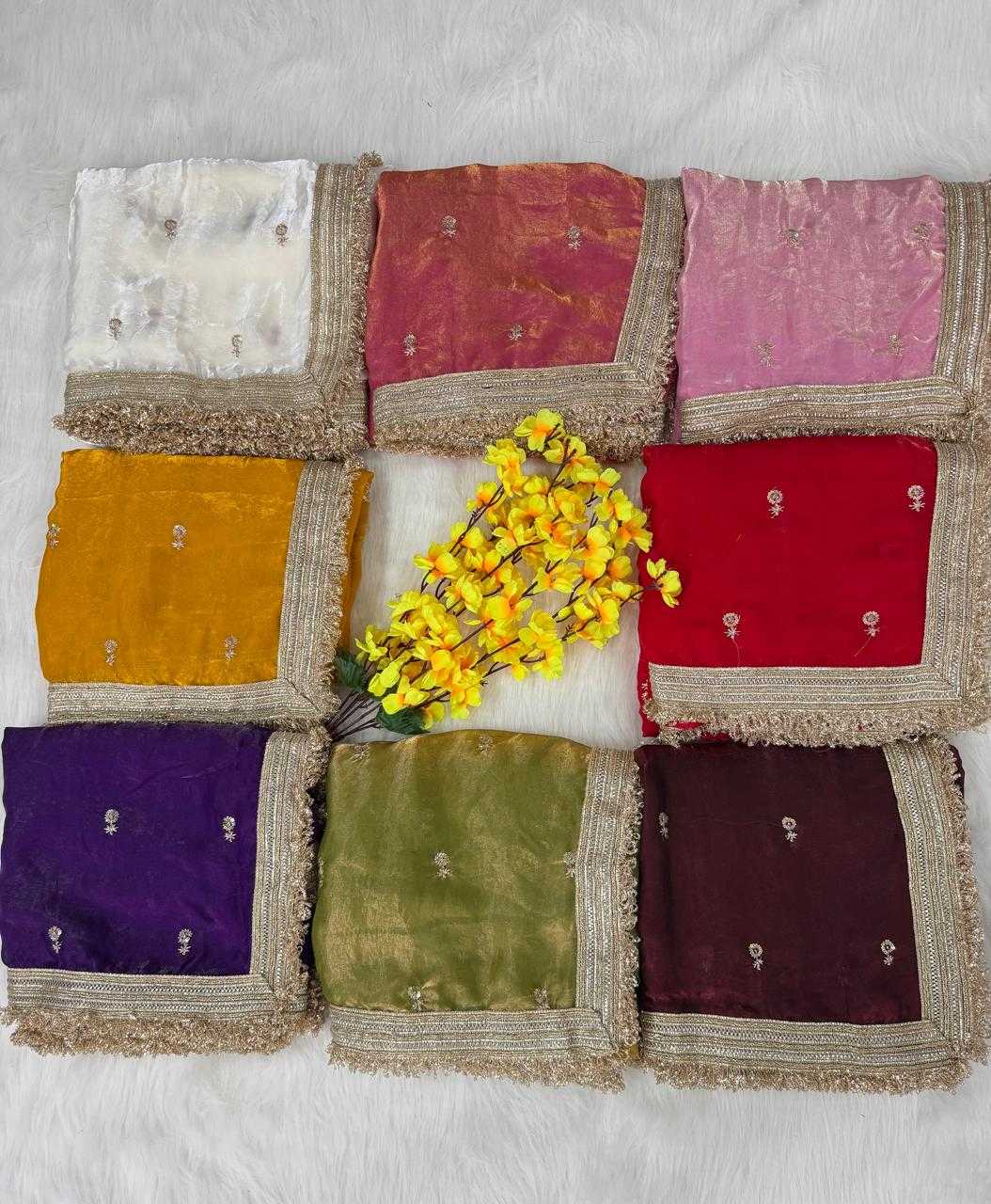 YNF Wholesale Pure Silk Sequence Sarees RIN189 2023 | Surat Manufacturer