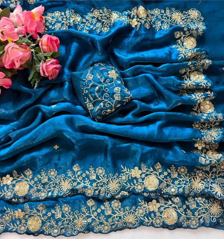 YNF Wholesale Space Silk Sequence Sarees RIN189 2029 | Surat Manufacturer