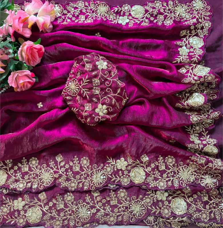 YNF Wholesale Space Silk Sequence Sarees RIN189 2029 | Surat Manufacturer