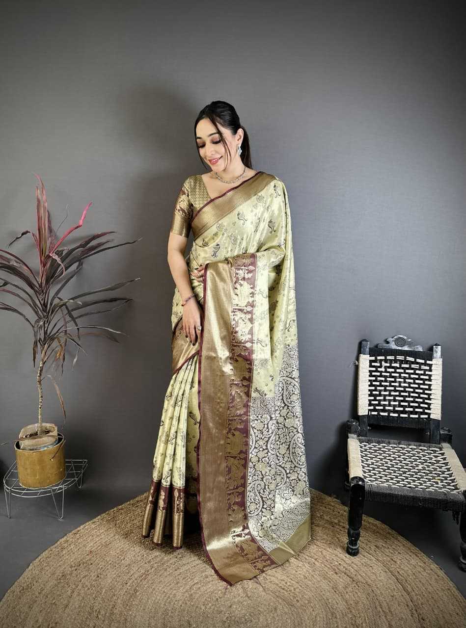 YNF Wholesale Kanjivaram Silk Zari Border Sarees RIN211 Kanjivaram | Surat Manufacturer