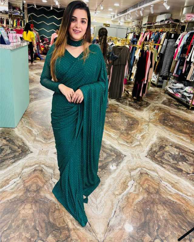YNF Wholesale Faux Georgette Designer Sarees RIN214 118 | Surat Manufacturer