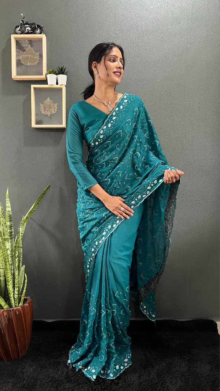YNF Wholesale Georgette Georgette Sarees RIN214 186 | Surat Manufacturer