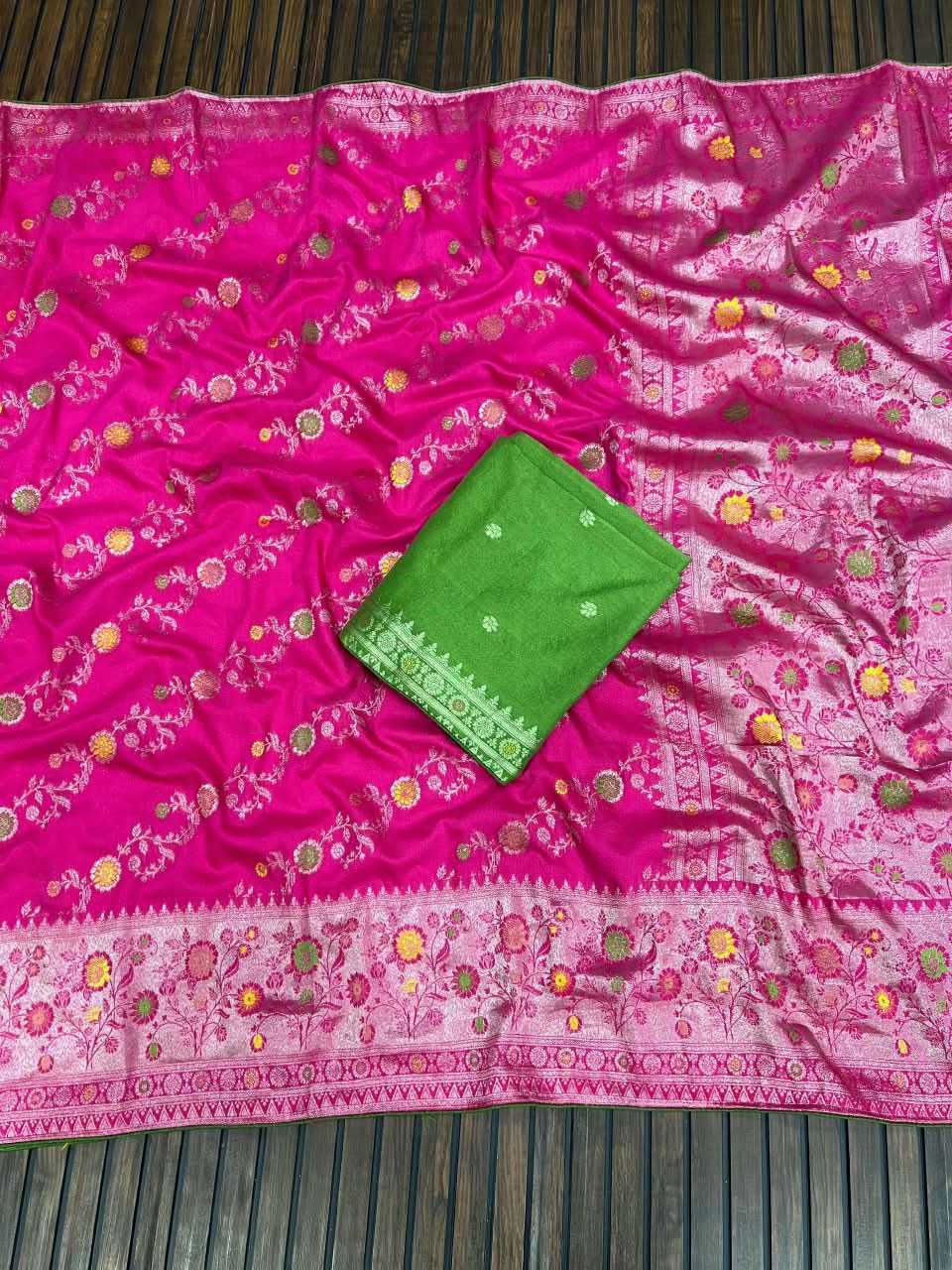 YNF Wholesale Pure Viscos Georgette Sarees RIN225 1006 | Surat Manufacturer