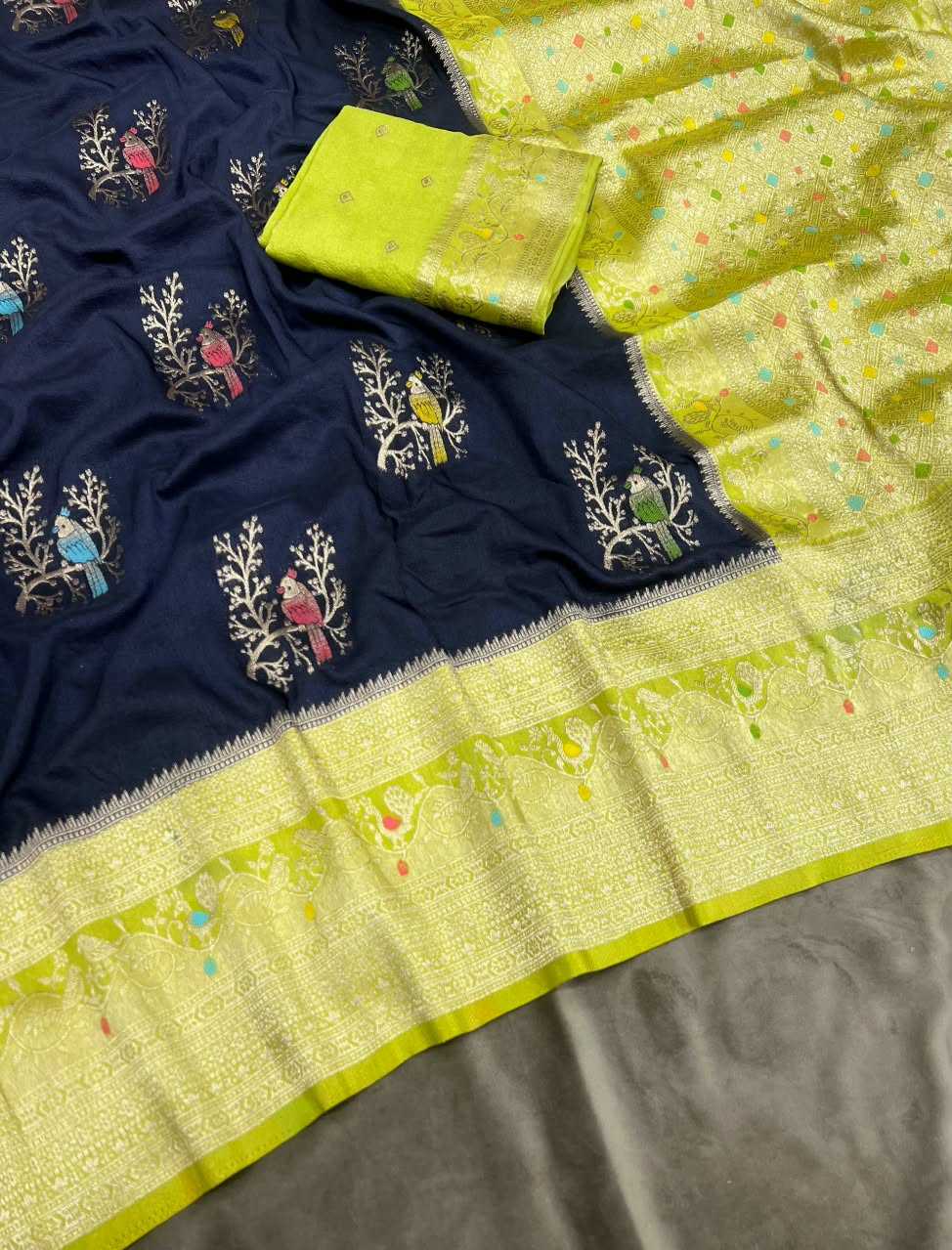 YNF Wholesale Nylon Georgette Sarees RIN225 1050 | Surat Manufacturer