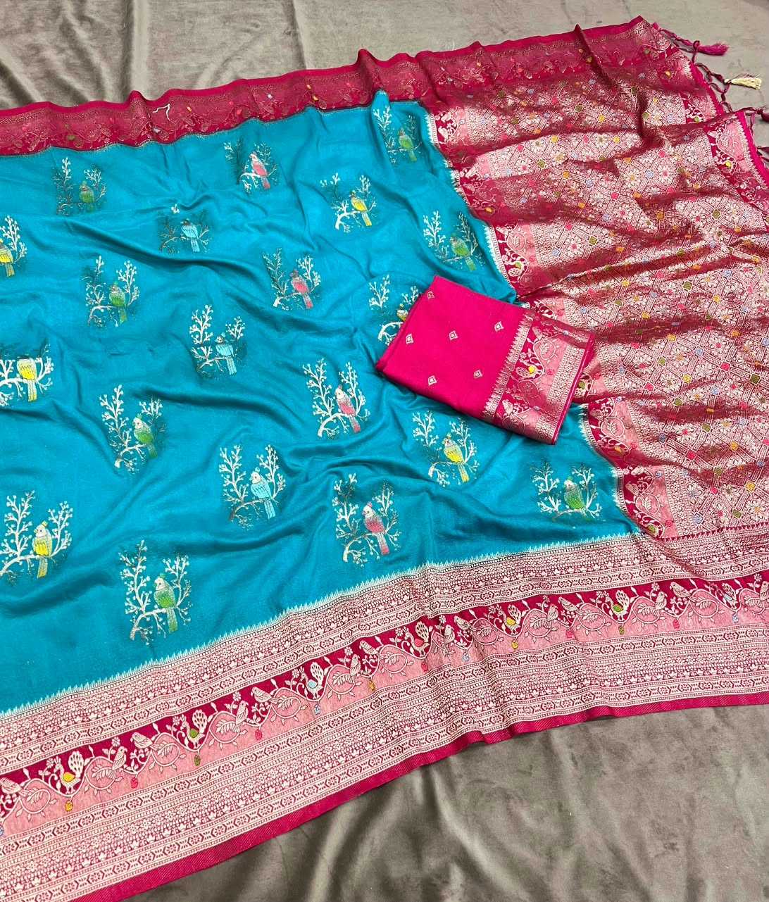 YNF Wholesale Nylon Georgette Sarees RIN225 1050 | Surat Manufacturer