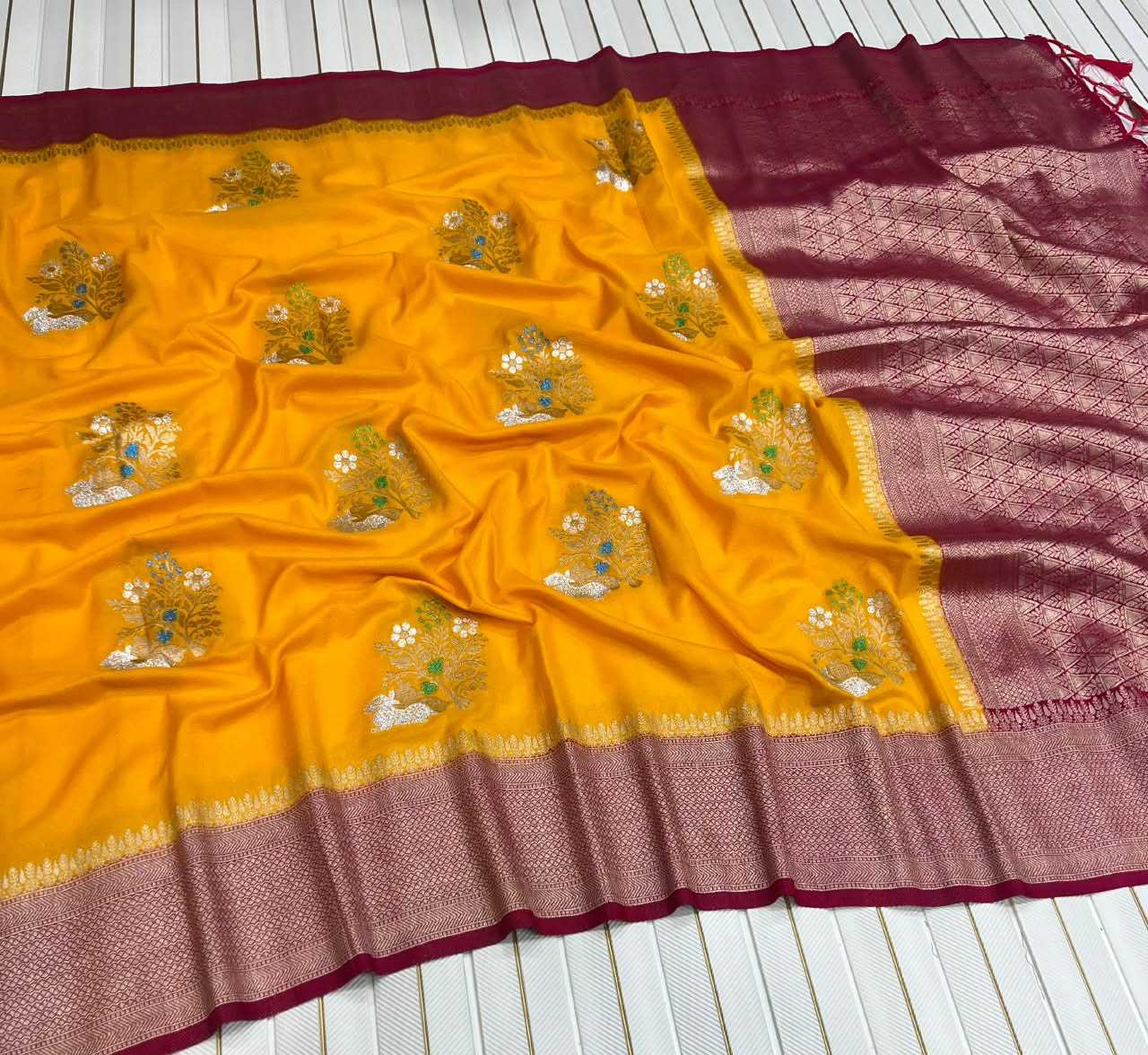 YNF Wholesale Georgette Designer Sarees RIN225 981 | Surat Manufacturer