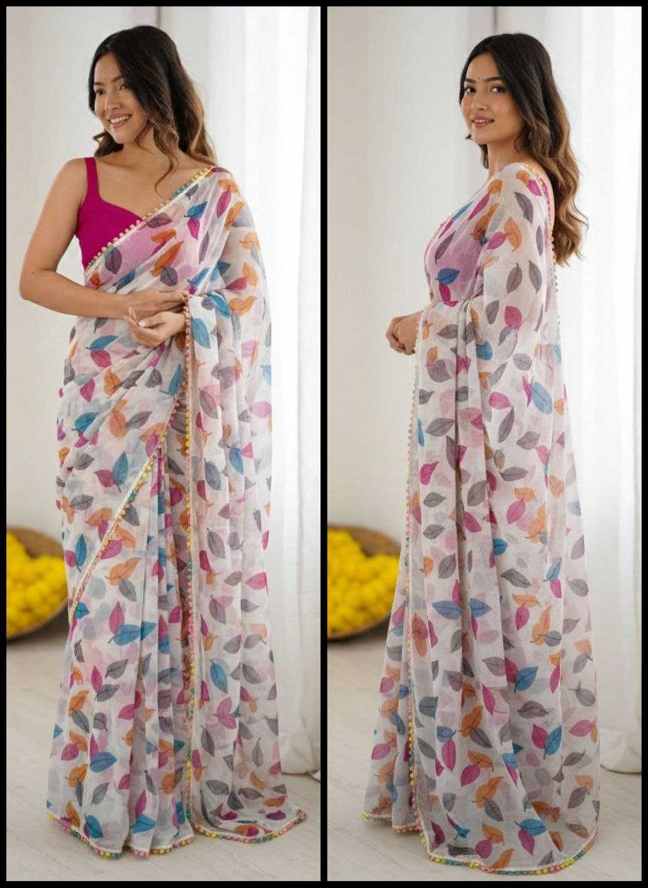 YNF Wholesale Chiffon Designer Sarees RIN231 AARTI | Surat Manufacturer